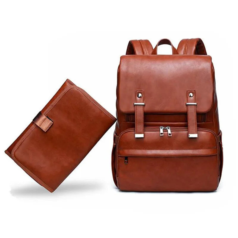 Sac à Langer Polyvalent en Cuir PU de qualité supérieure - mon-sac-a-langer