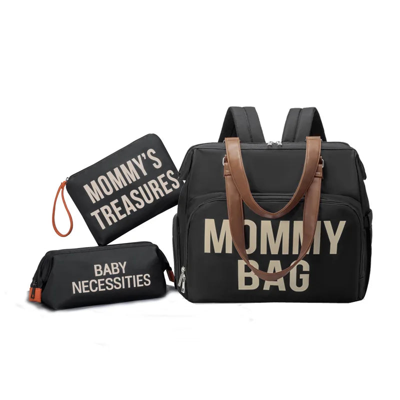 Ensemble Pratique : Sac à Langer Mommy Bag 3 Pièces - mon-sac-a-langer