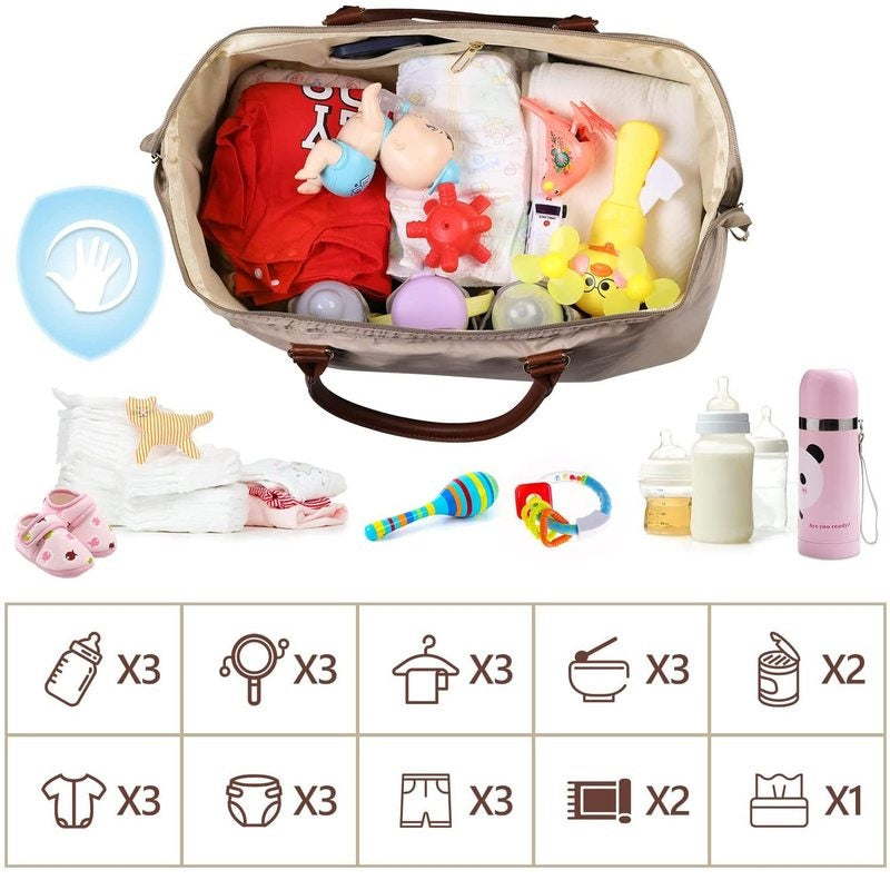 Sac à langer spacieux Mommy Bag - Fourre-tout polyvalent - mon-sac-a-langer