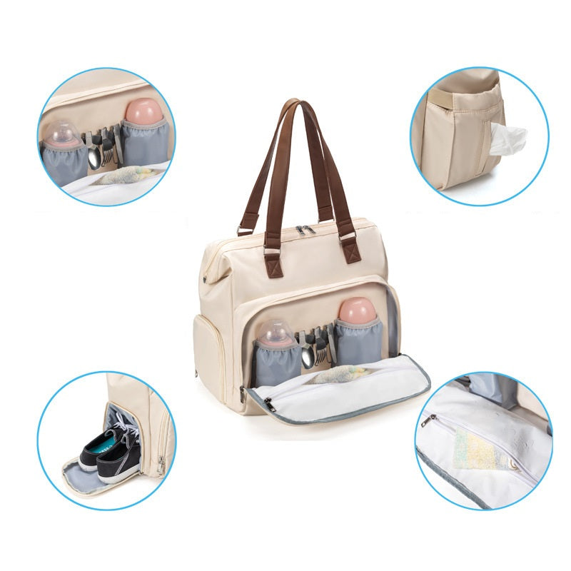 Ensemble Pratique : Sac à Langer Mommy Bag 3 Pièces - mon-sac-a-langer