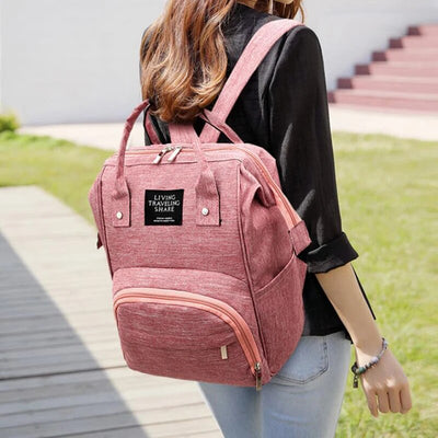 Sac à dos à Langer - Living Traveling Share : Pratique et Élégant - mon-sac-a-langer