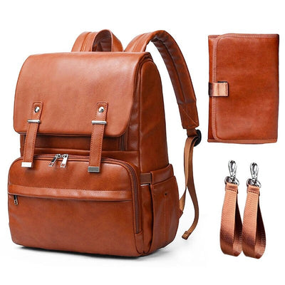 Sac à Langer Polyvalent en Cuir PU de qualité supérieure - mon-sac-a-langer