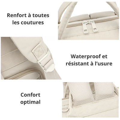 Sac à Dos à Langer Polyvalent - Carefreefox - mon-sac-a-langer