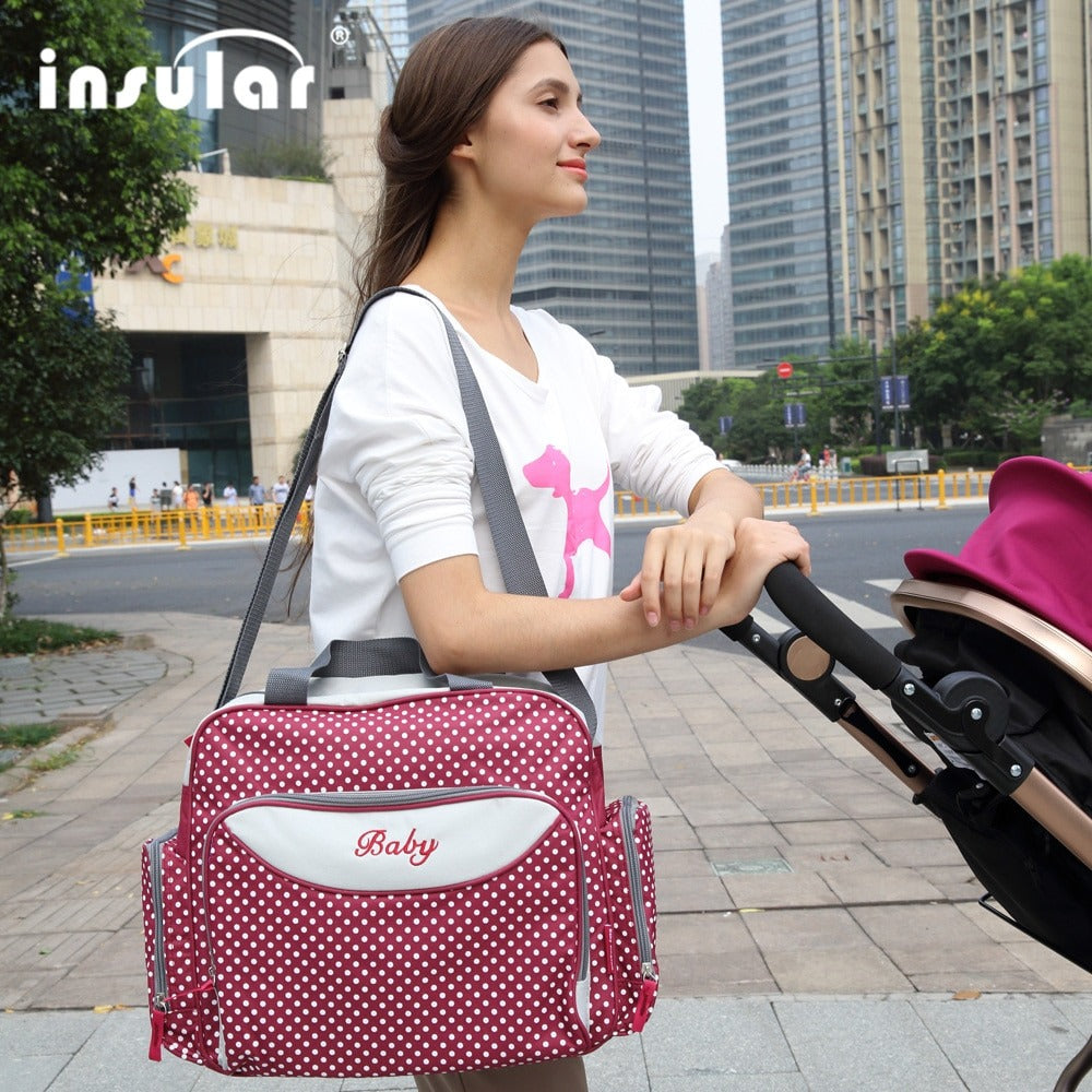 Sac à Langer Insular - Fourre-tout Pratique - mon-sac-a-langer