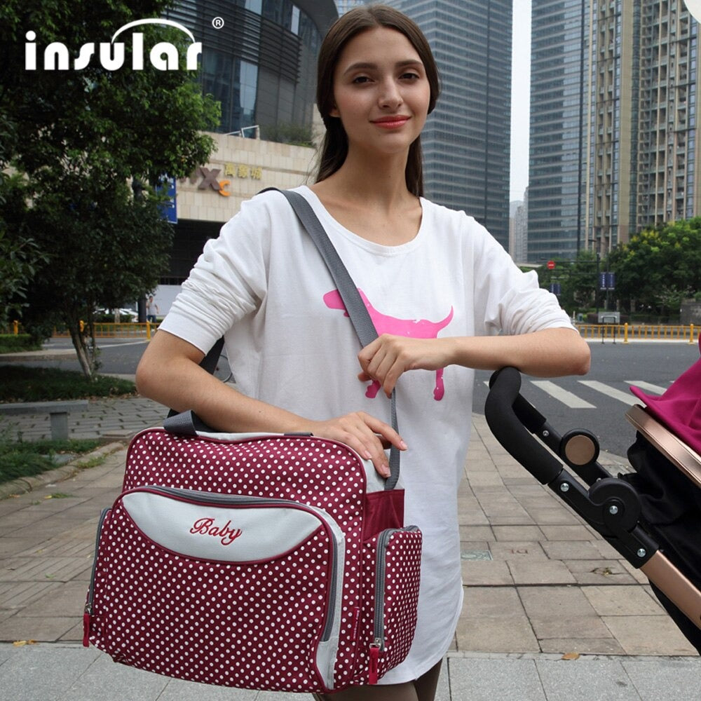 Sac à Langer Insular - Fourre-tout Pratique - mon-sac-a-langer