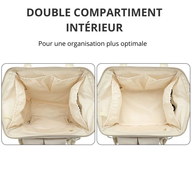 Sac à Dos à Langer Polyvalent - Carefreefox - mon-sac-a-langer