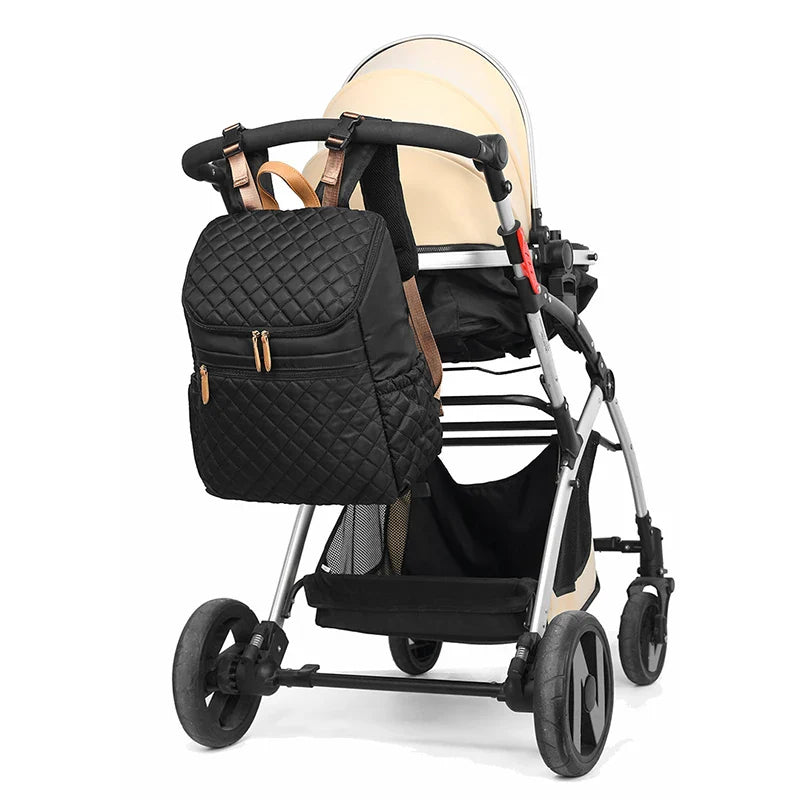 Sac à Dos à Langer Élégant Deluxe - mon-sac-a-langer