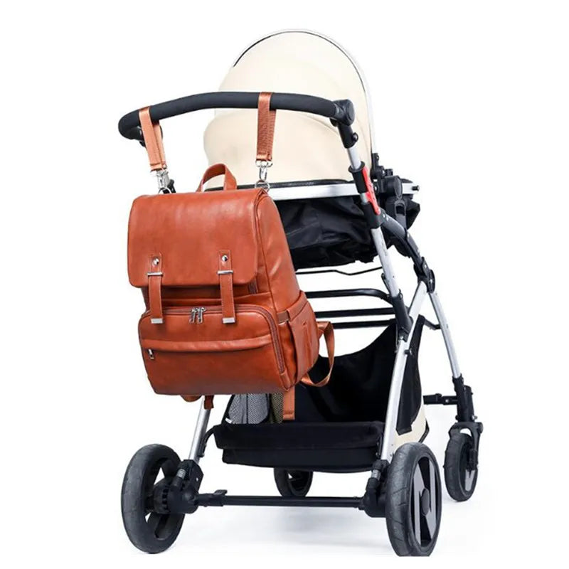 Sac à Langer Polyvalent en Cuir PU de qualité supérieure - mon-sac-a-langer
