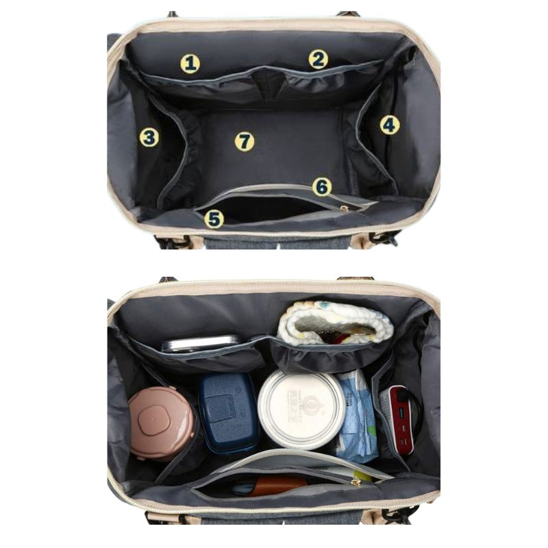 Sac à Dos Pratique 3-en-1 pour Langer Bébé - mon-sac-a-langer