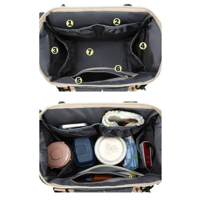Sac à Dos Pratique 3-en-1 pour Langer Bébé - mon-sac-a-langer