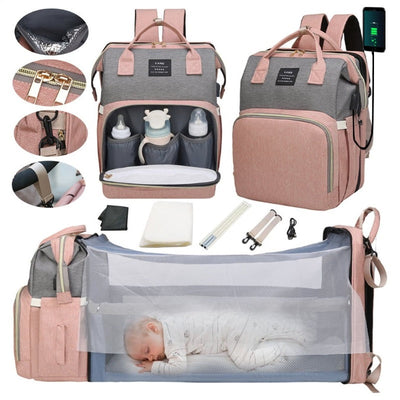 Grand Sac à Langer Lit - Pratique et Polyvalent - mon-sac-a-langer