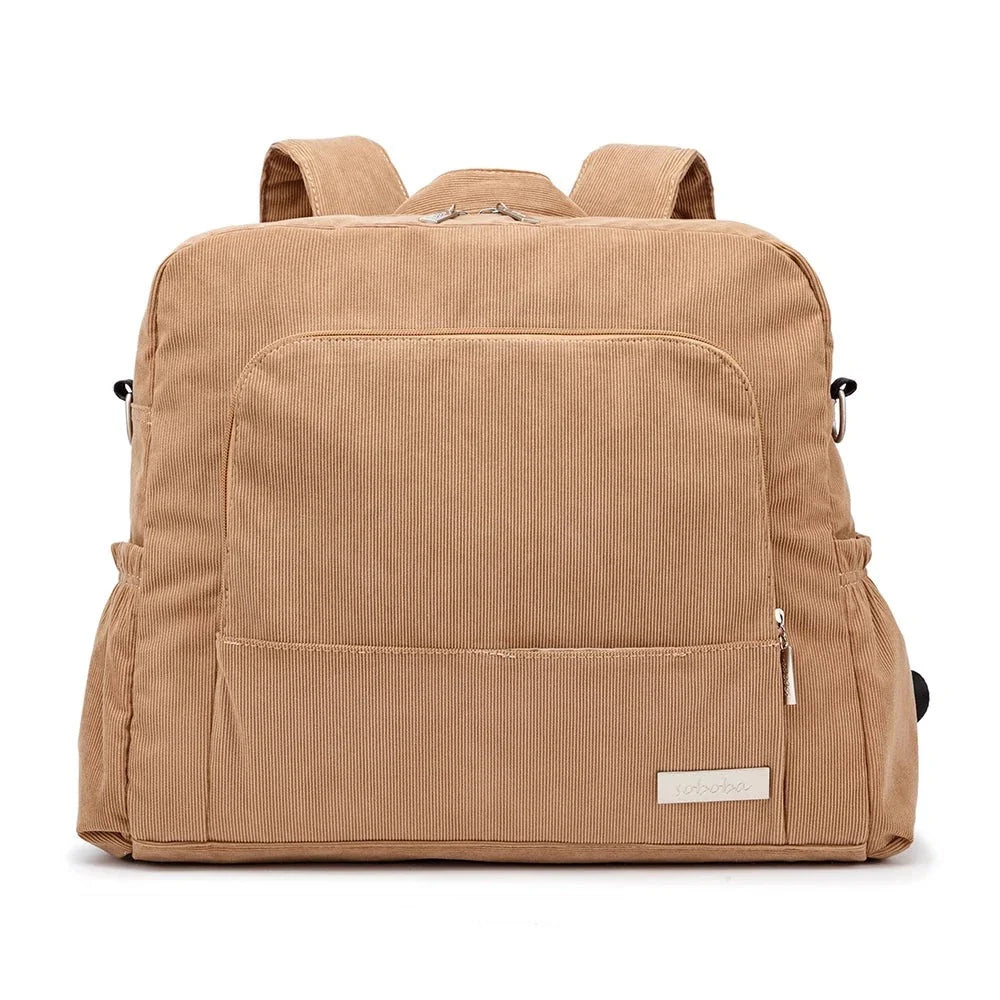 Sac à Langer Soboba - Velours Côtelé Polyvalent et Élégant - mon-sac-a-langer