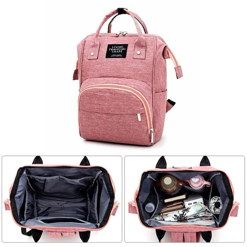 Sac à dos à Langer - Living Traveling Share : Pratique et Élégant - mon-sac-a-langer