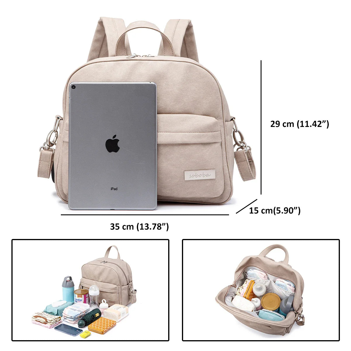 Sac à Langer Imperméable et Ultra-Léger - SOBOBA - mon-sac-a-langer