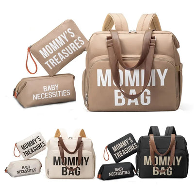 Ensemble Pratique : Sac à Langer Mommy Bag 3 Pièces - mon-sac-a-langer