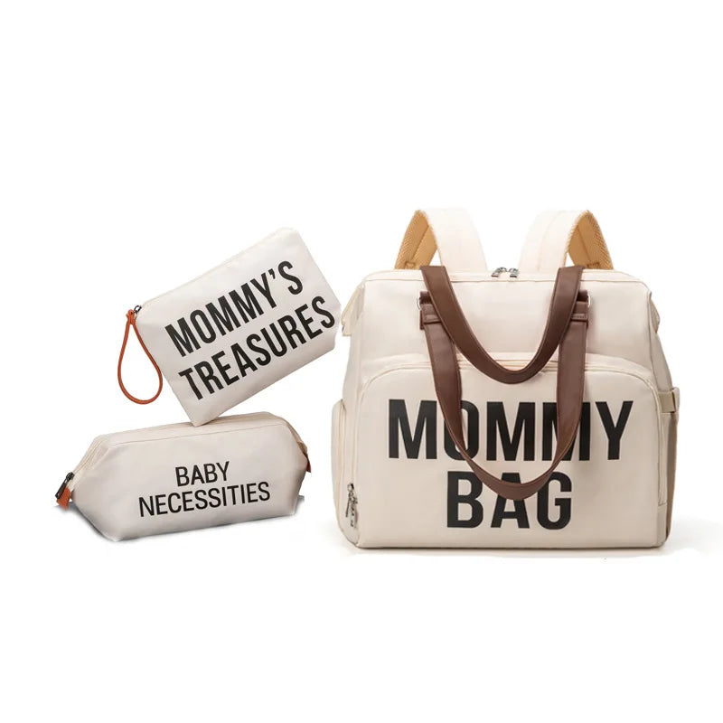 Ensemble Pratique : Sac à Langer Mommy Bag 3 Pièces - mon-sac-a-langer