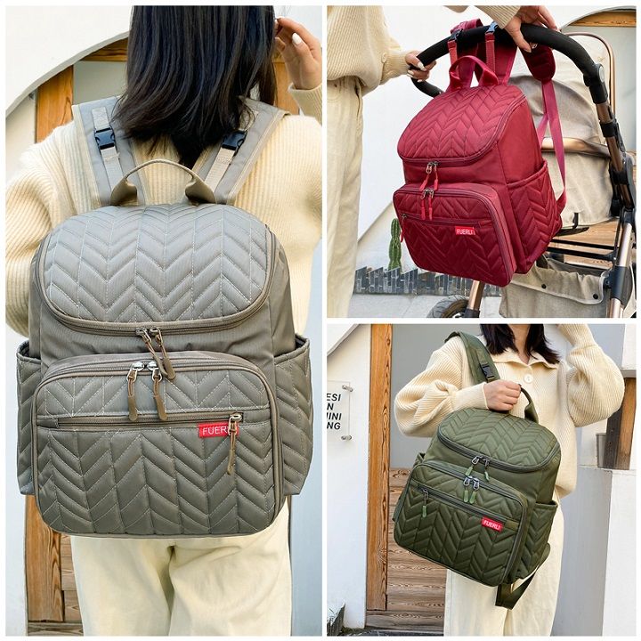 Élégant sac à dos à langer - Fuerli - mon-sac-a-langer