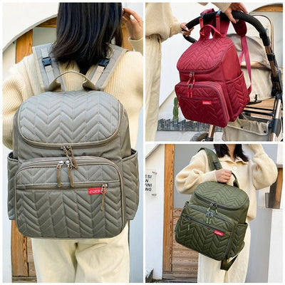 Élégant sac à dos à langer - Fuerli - mon-sac-a-langer