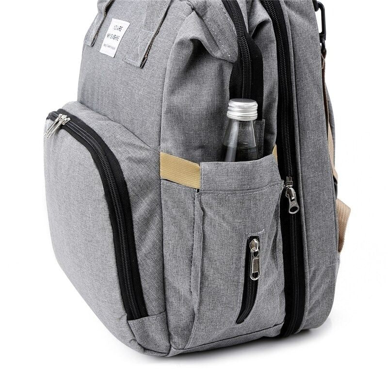 Sac à dos à langer transformable - Sunshine ingénieux - mon-sac-a-langer