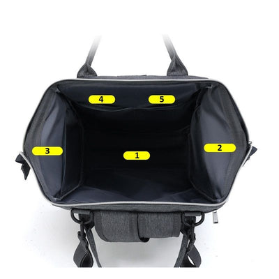 Sac à dos à langer pratique - Harry Baby - mon-sac-a-langer