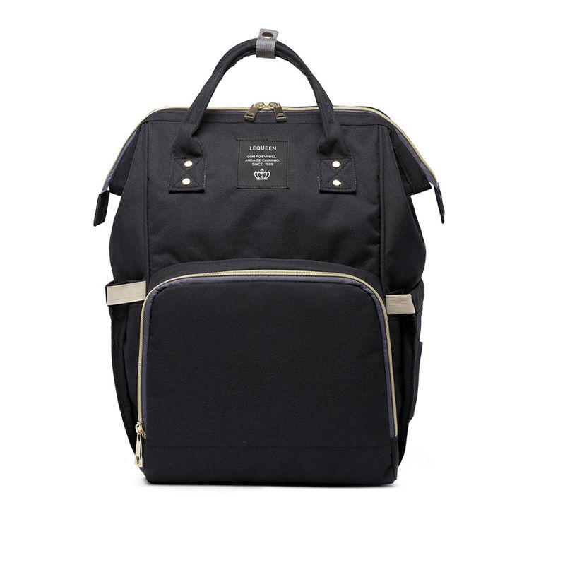 Sac à Dos à Langer Bébé Lequeen Élégant - mon-sac-a-langer