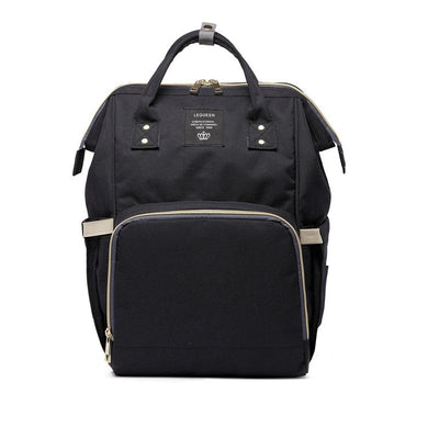 Sac à Dos à Langer Bébé Lequeen Élégant - mon-sac-a-langer