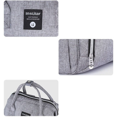 Sac à dos à langer pratique - Marque Insülar - mon-sac-a-langer
