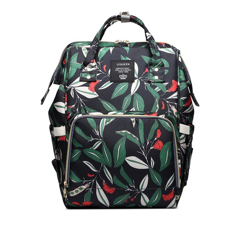 Sac à Dos à Langer Bébé Lequeen Élégant - mon-sac-a-langer