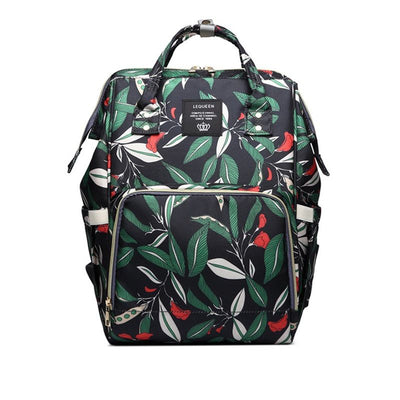 Sac à Dos à Langer Bébé Lequeen Élégant - mon-sac-a-langer