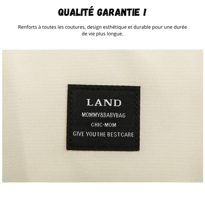 Sac à Langer Land - Fonctionnel et Raffiné-mon-sac-a-langer