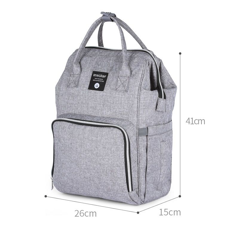 Sac à dos à langer pratique - Marque Insülar - mon-sac-a-langer