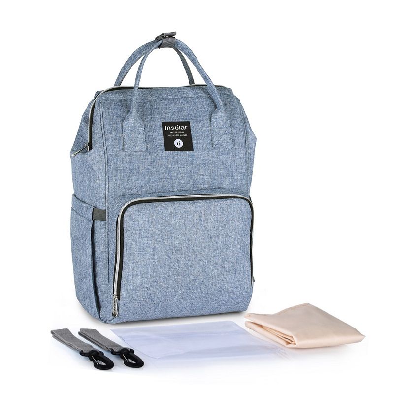 Sac à dos à langer pratique - Marque Insülar - mon-sac-a-langer
