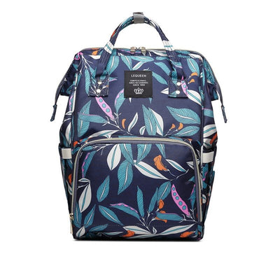 Sac à Dos à Langer Bébé Lequeen Élégant - mon-sac-a-langer
