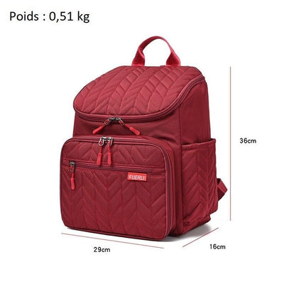 Élégant sac à dos à langer - Fuerli - mon-sac-a-langer