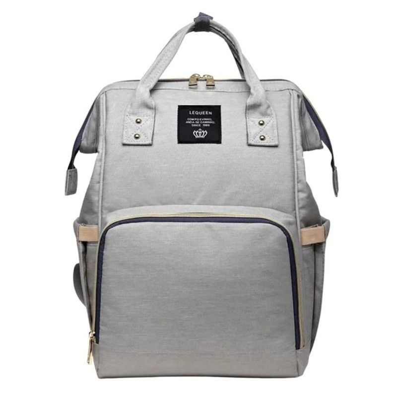Sac à Dos à Langer Bébé Lequeen Élégant - mon-sac-a-langer